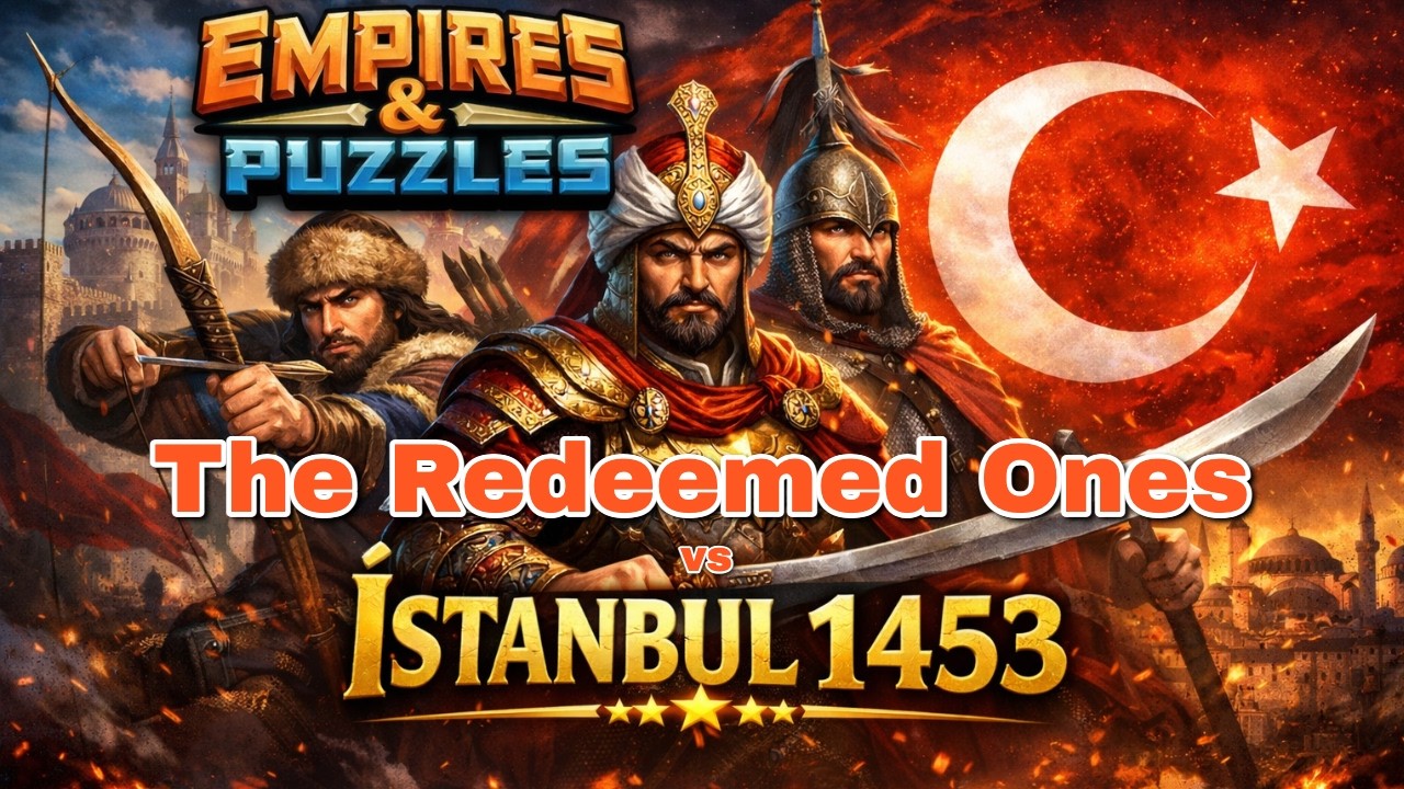Стамбул 1453 против Искупителей - 19 февраля 2026 г. Саваш ⚔️ Война альянсов «Империи и головоломки»