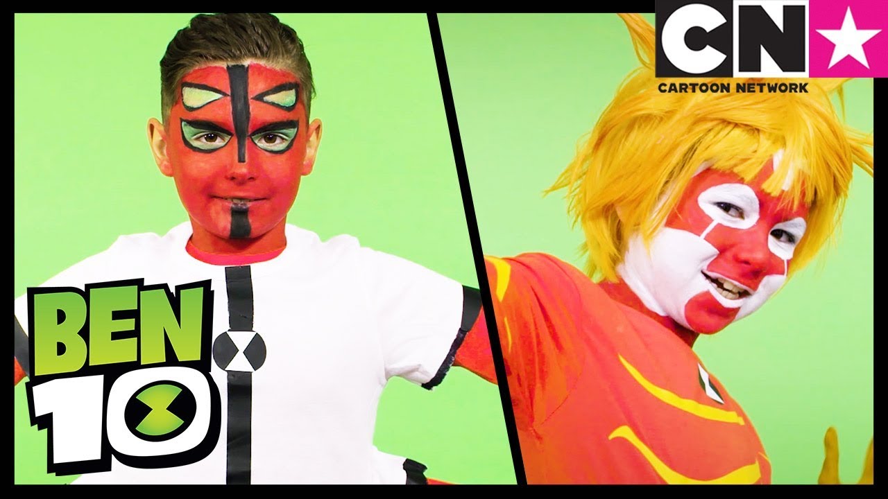 Ben 10 | Full Four Arms & Heatblast Costume Cosplay | Cartoon Network