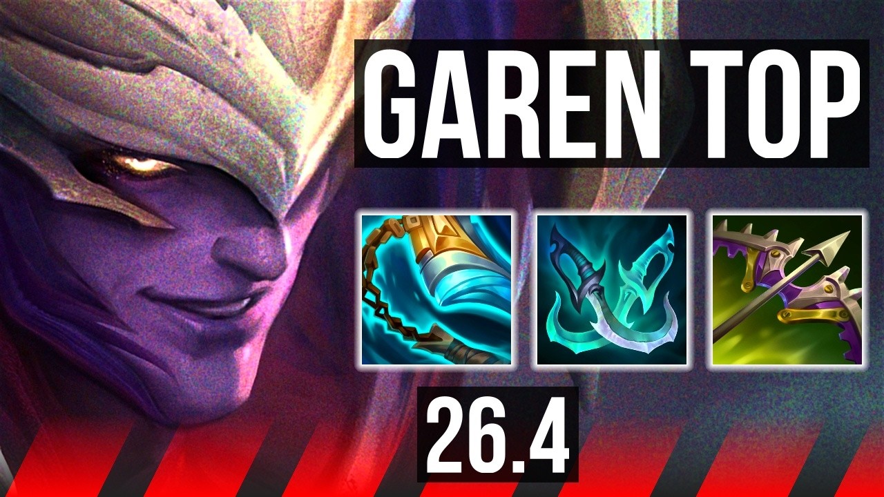GAREN vs ZAAHEN (TOP) | Good KDA: 14/1/5 | EUW Diamond | 26.4