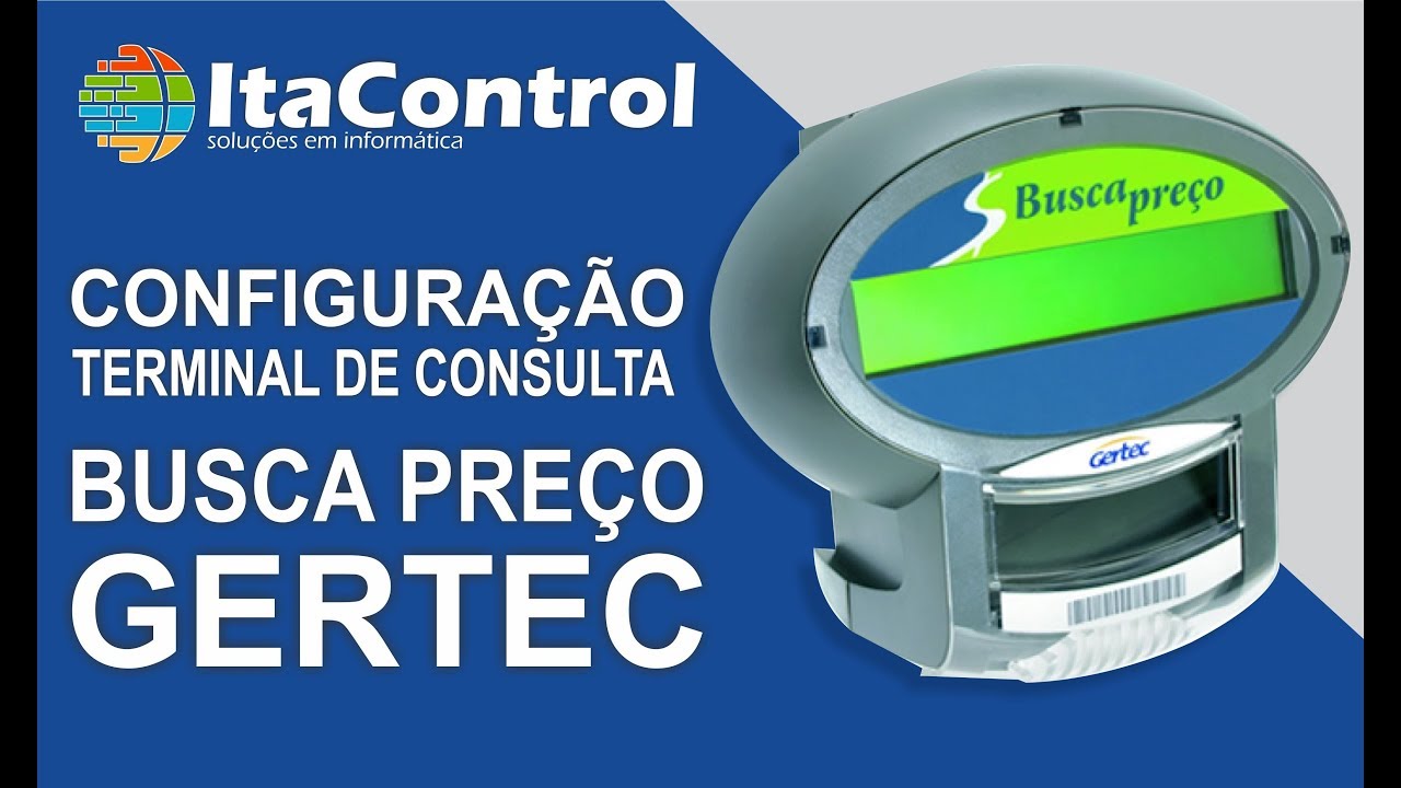 Configuração Busca Preço Gertec