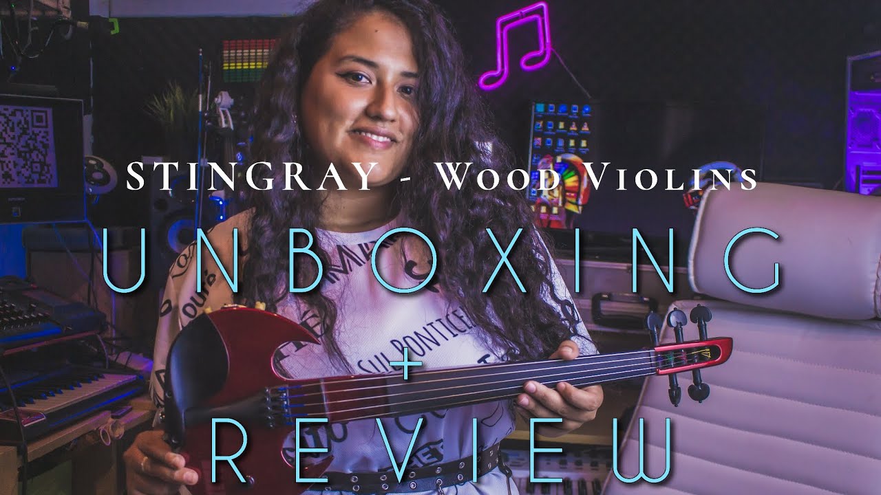 📦UNBOXING + REVIEW (Español) Wood Violins 🎻 Stingray SVX5 Electric Violin