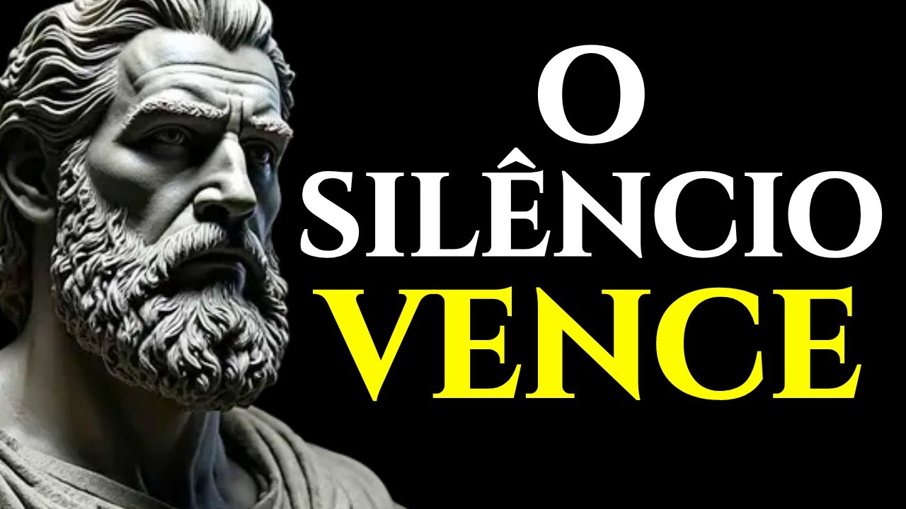 QUEM FALA MUITO PERDE TUDO. APRENDA A PSICOLOGIA DO SILÊNCIO | ESTOICISMO 🏛️