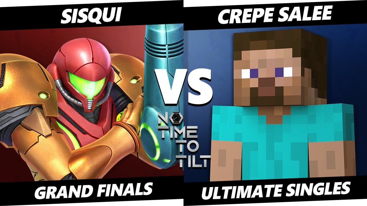 No Time To Tilt GRAND FINALS - crepe salee (Steve) Vs. Sisqui (Samus) Smash Ultimate - SSBU