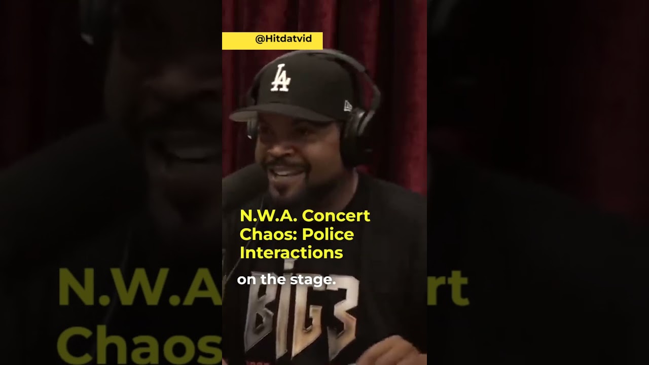 N.W.A Concert Chaos and Police Interactions