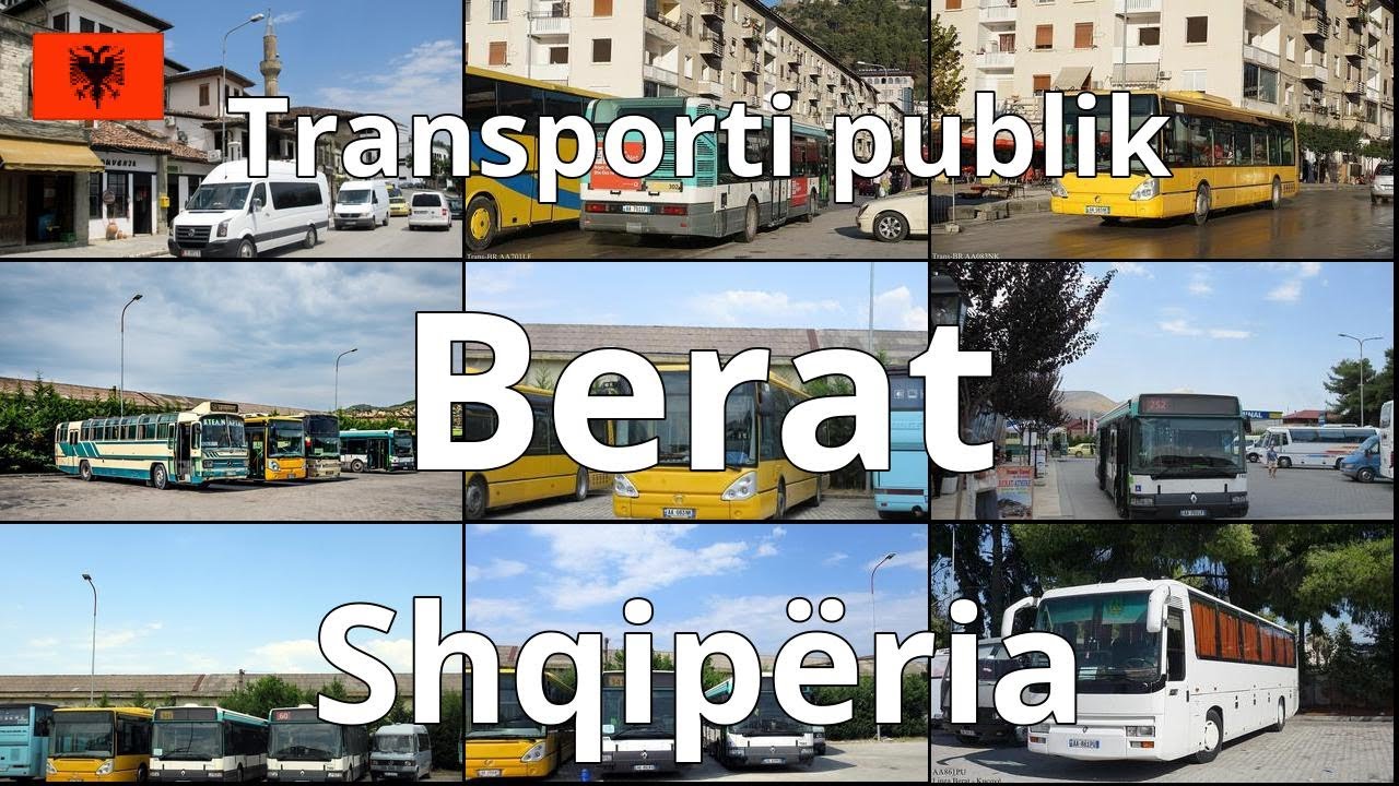 Berat, Shqipëria. Transporti publik