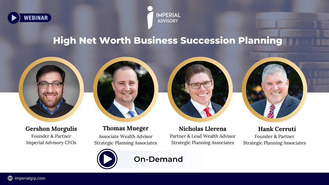 Webinar: High Net Worth Business Succession Planning