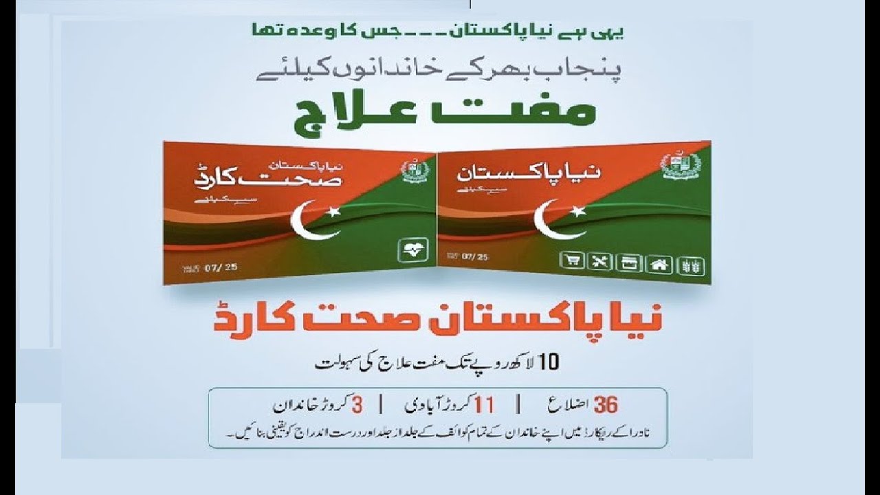 insaf sehat card | Health card is a system