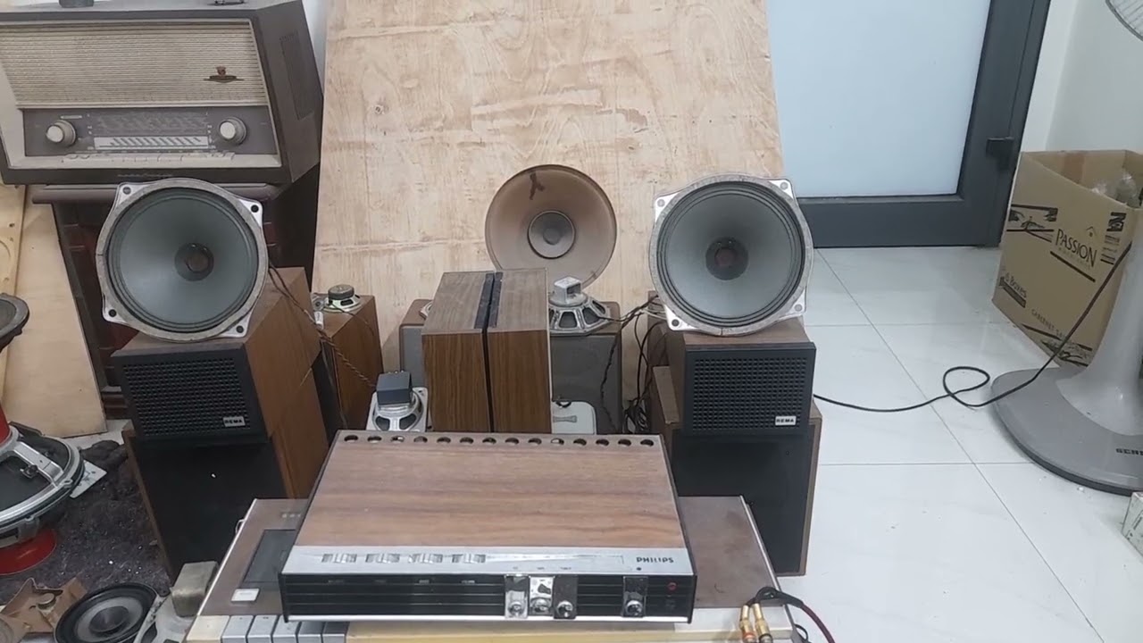 1 cặp loa toàn dải Telefunken 20cm(5tr)