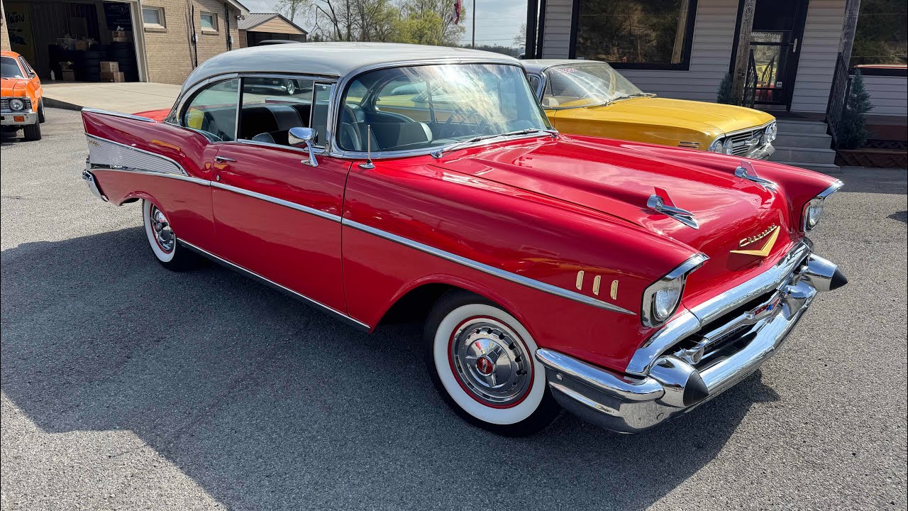 Тест-драйв Chevrolet Bel Air 1957 года. ПРОДАН БЫСТРО. Maple Motors.