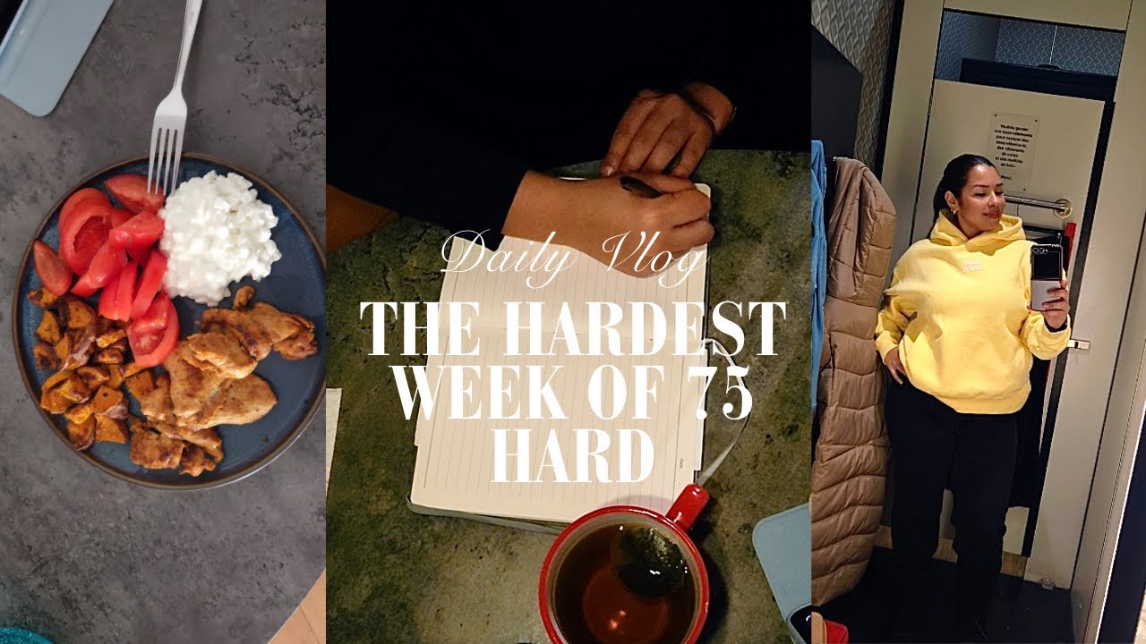 75 HARD Week 4 : The Hardest Week So far !