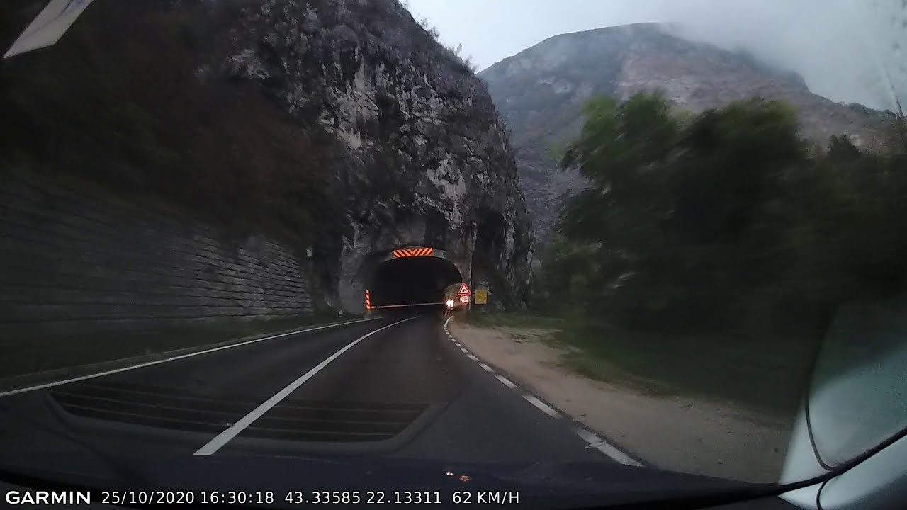 DRIVE #1378: Niš-Pirot (Serbia) (timelapse 4x) *Read Description*