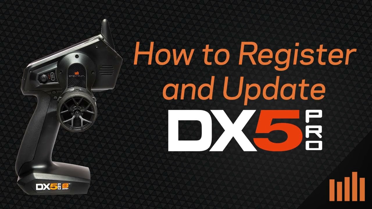 How to Register and Update Raceware on DX5 Pro and DX5R