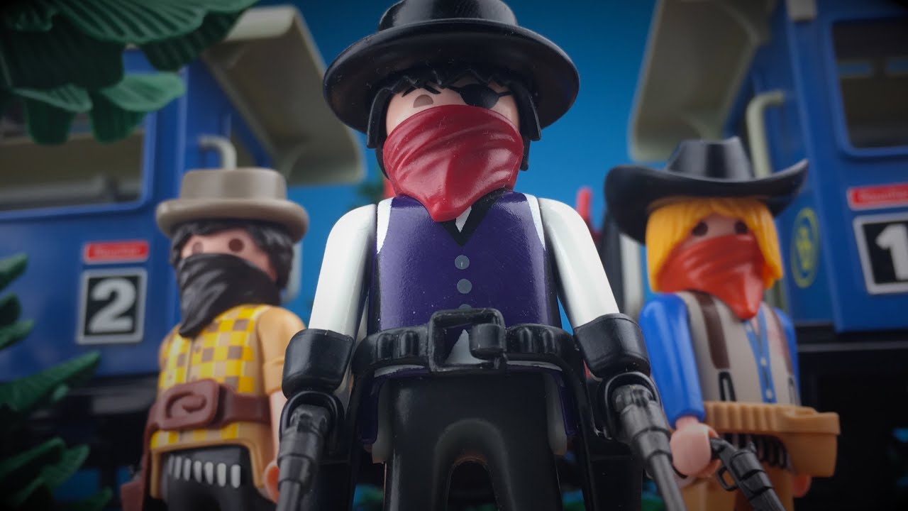 Playmobil Western: The Train Robbery