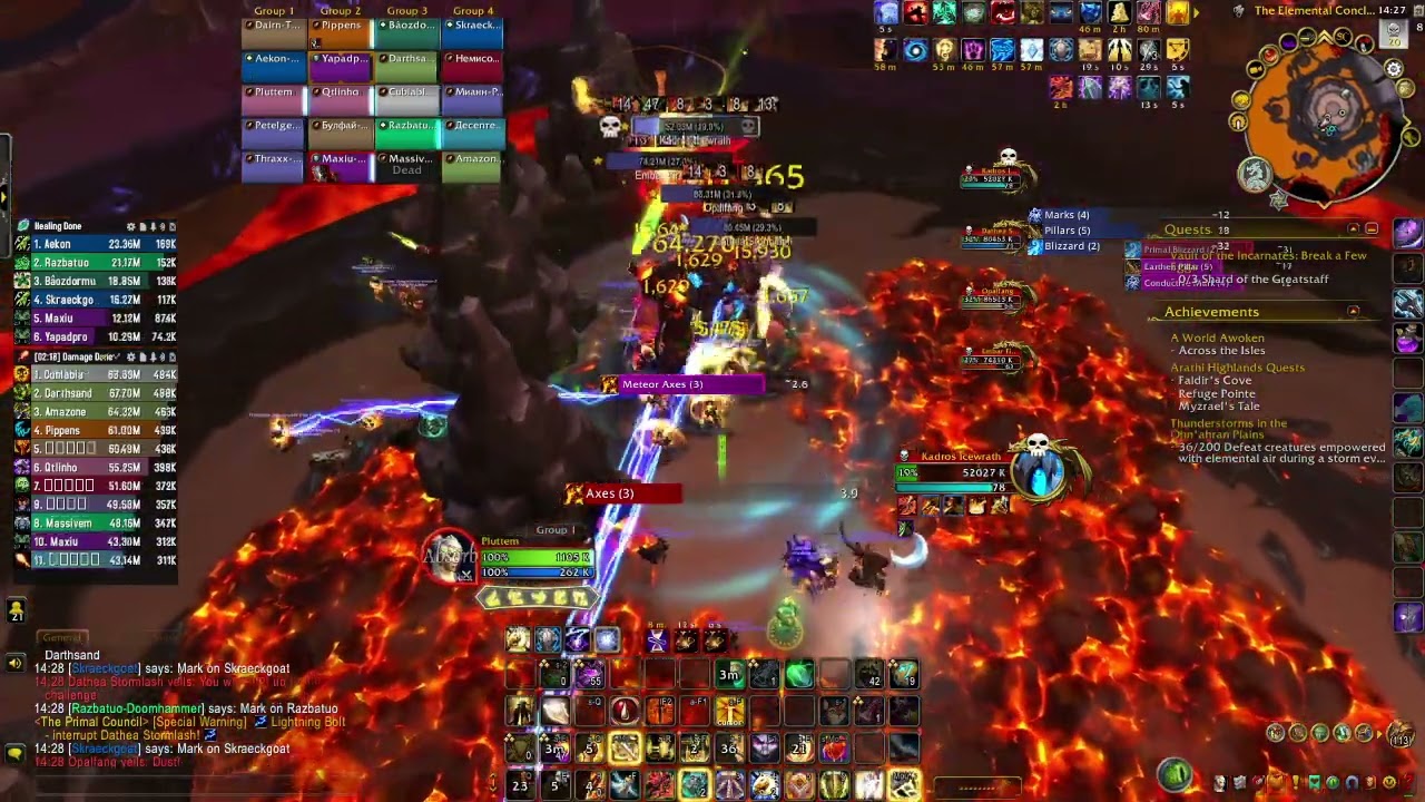 Vault of the Incarnates Awakened Heroic The Primal Council