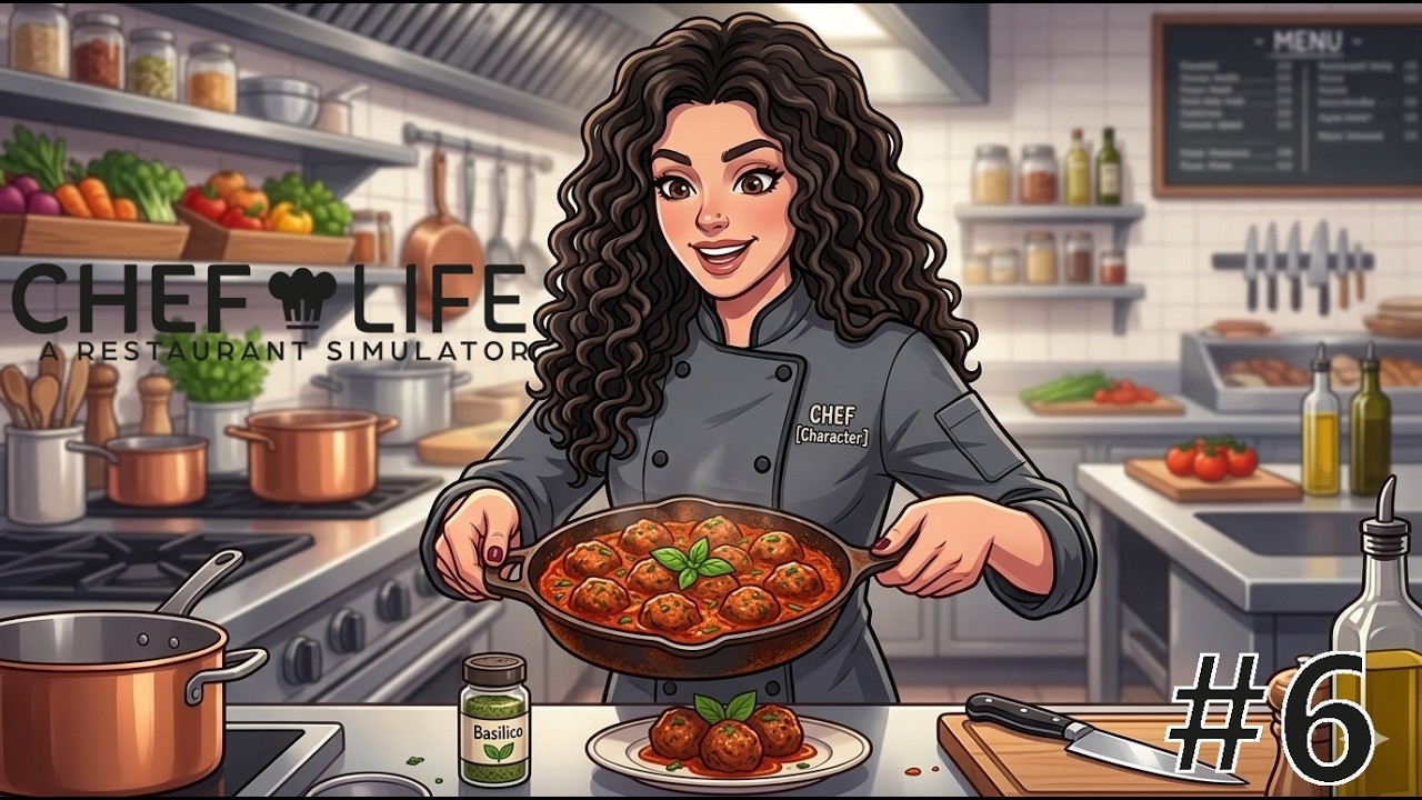 POLPETTE DI MANZO AL SUGO/ Chef Life: A Restaurant Simulator #6 (ITA)
