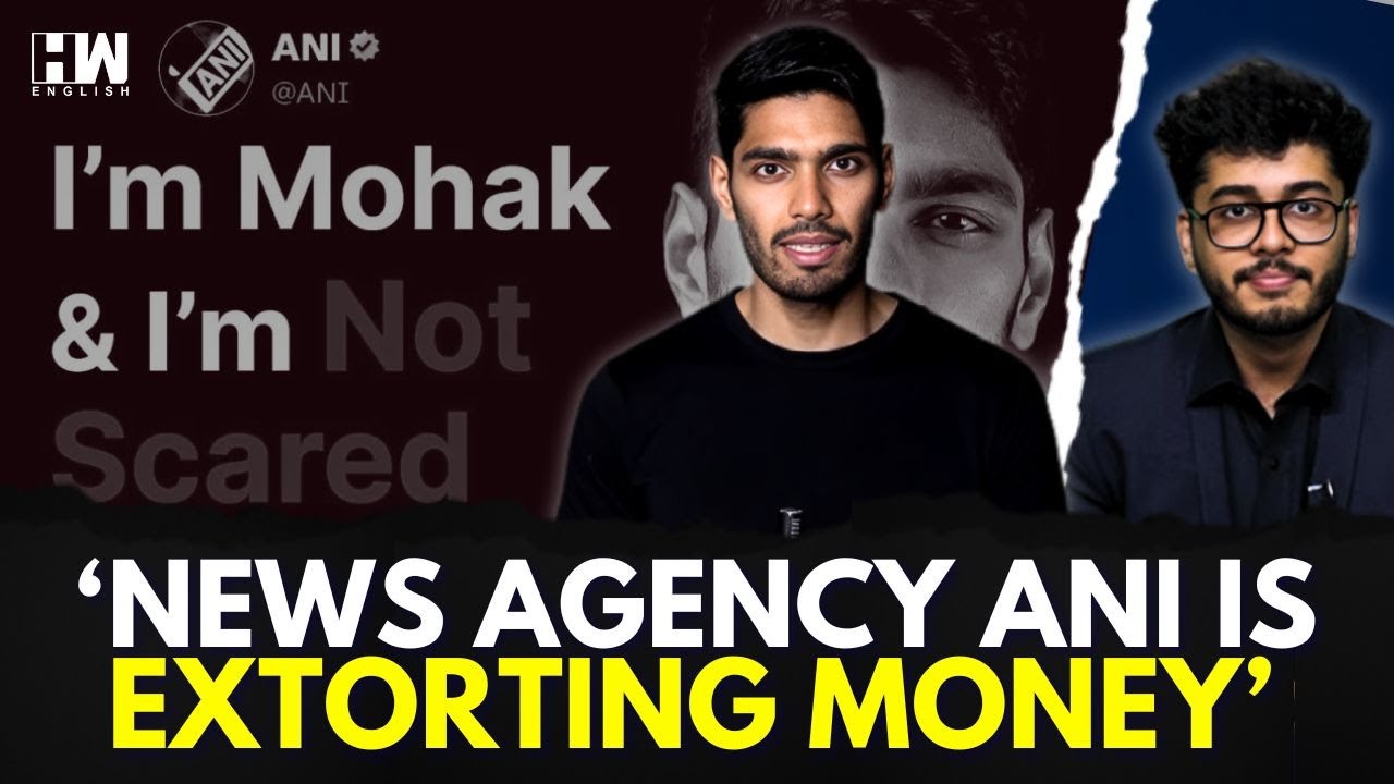 ANI Slammed For 'Extortion' By YouTube Creators Over Copyright Strikes | Mohak Mangal vs ANI