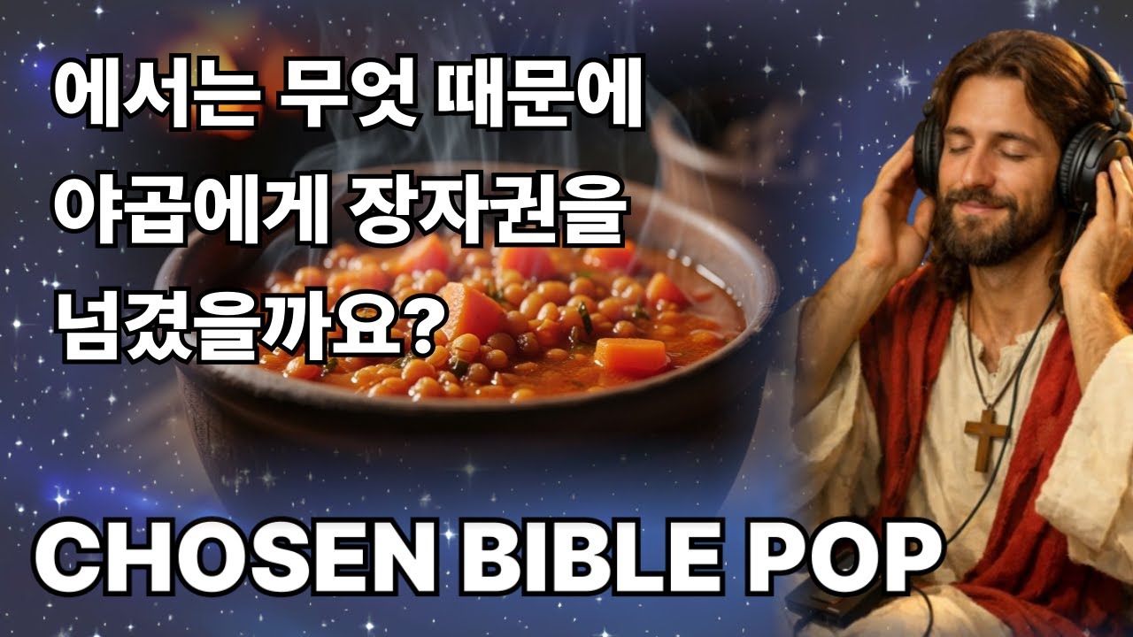 야곱과 에서 | 팥죽 한그릇에 담긴 이야기 ㅣ CHOSEN BIBLE POP ㅣ성경말씀 ㅣPLAYLIST ㅣ