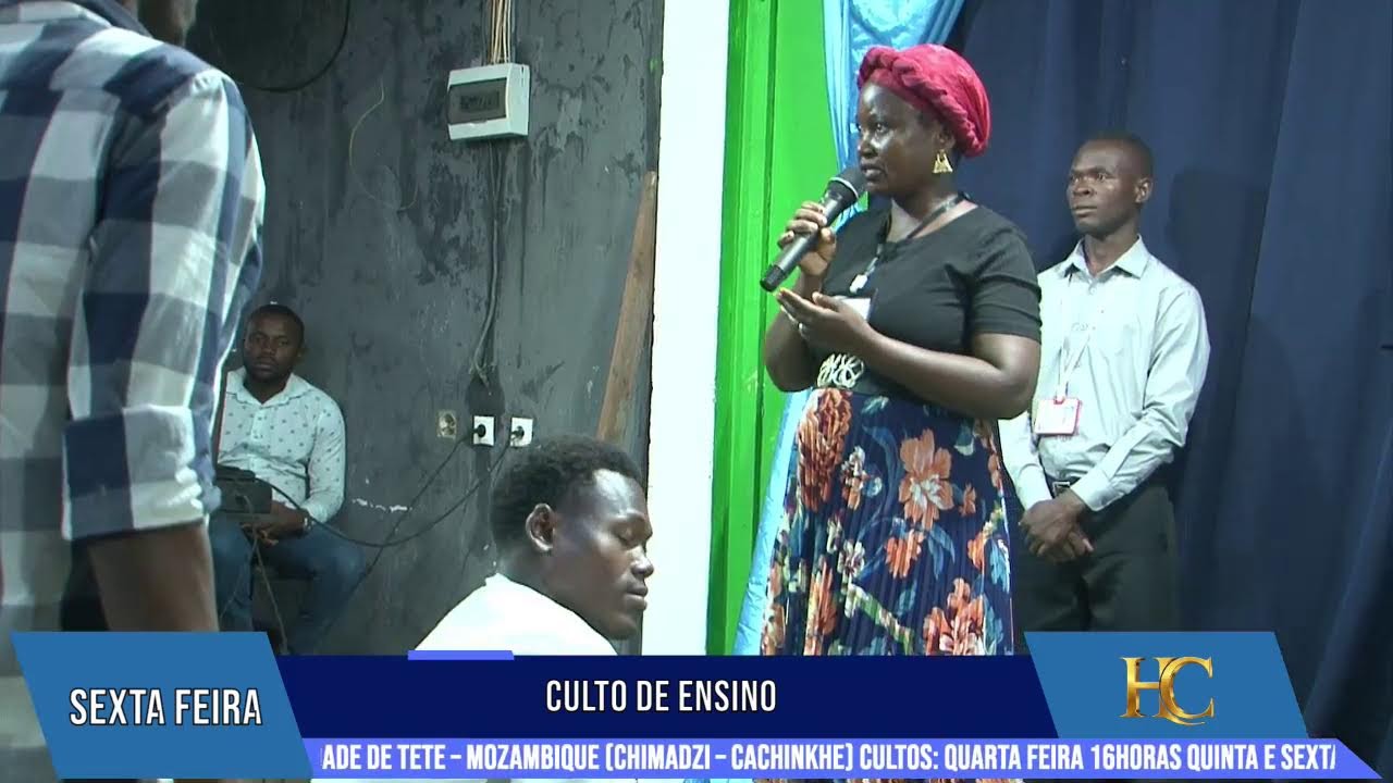 SEXTA -CULTO DE ENSINO 13/03/2026 - PROFETA HIGINO CALÚ | CIDADE DE TETE MOÇAMBIQUE