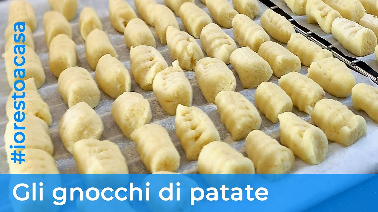 GNOCCHI DI PATATE -. come farli perfetti e averli sempre pronti