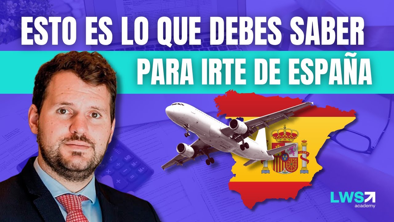 💥¿Irse de España? ¿Tributar fuera de España?✈️ | Experto opina