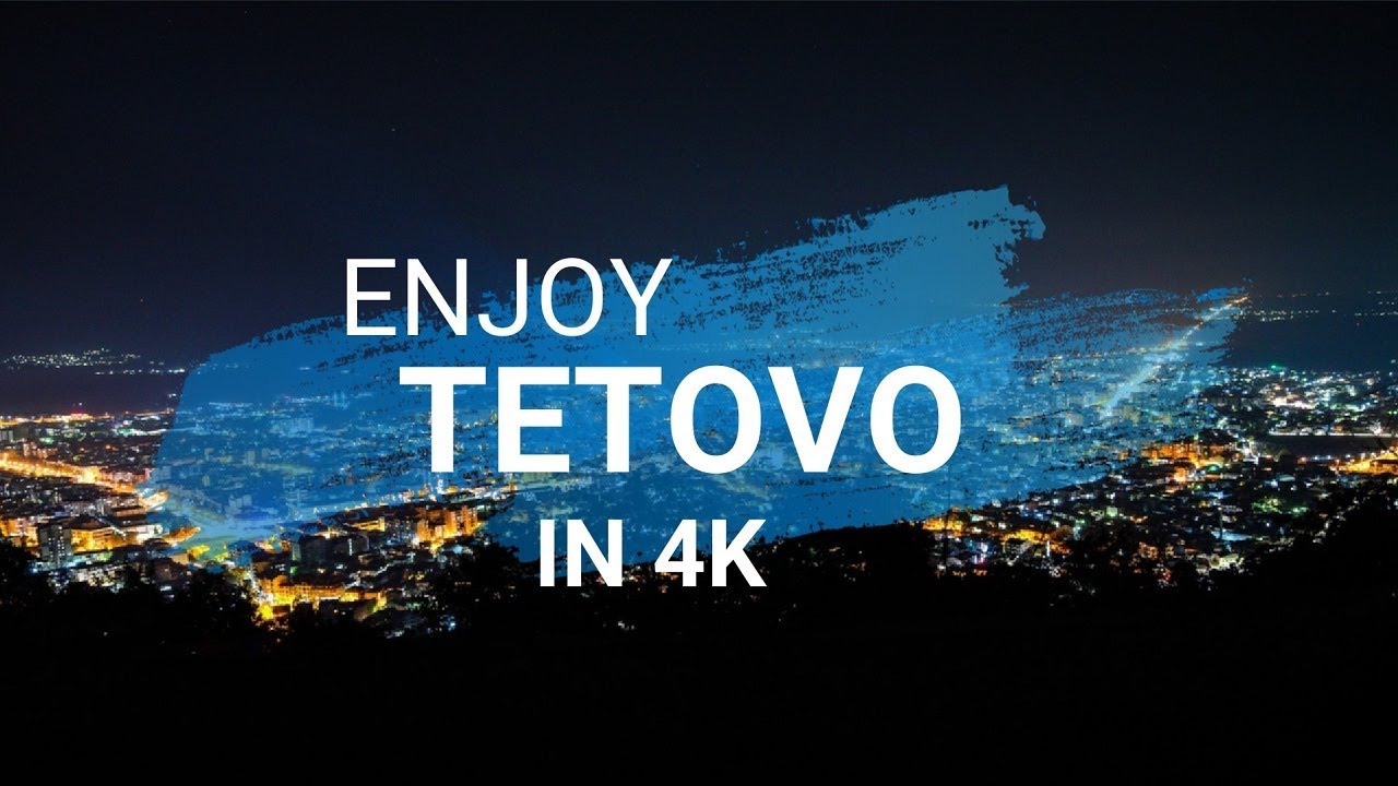 Driving around Tetovo - 4K quality