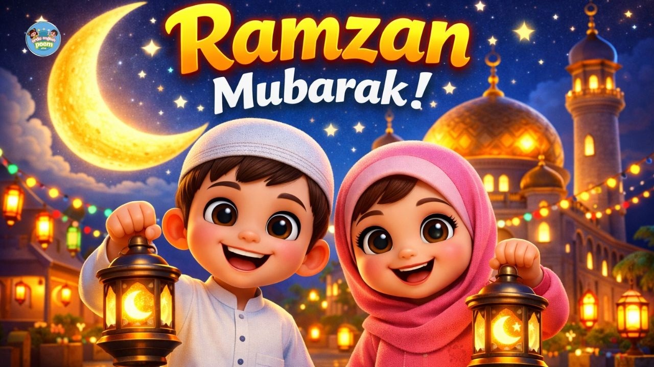 Ramzan Mubarak 🌙 | Beautiful Ramadan Story for Kids | 3D Cartoon Islamic Animation