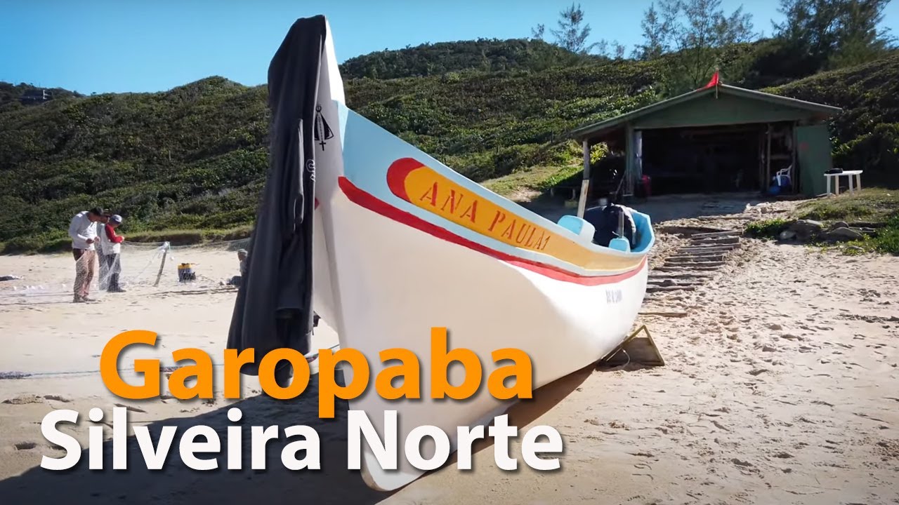 Praia da Silveira, canto norte - WALKING 4K - Garopaba, SC