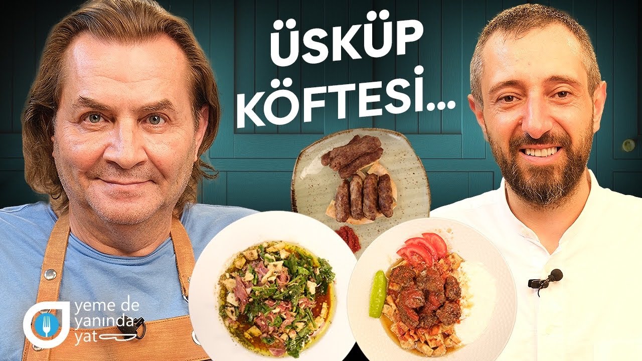 BURSA KAYHAN KÖFTECİSİ'NDEN ÜSKÜP KÖFTESİ VE KURU ET SALATASI!