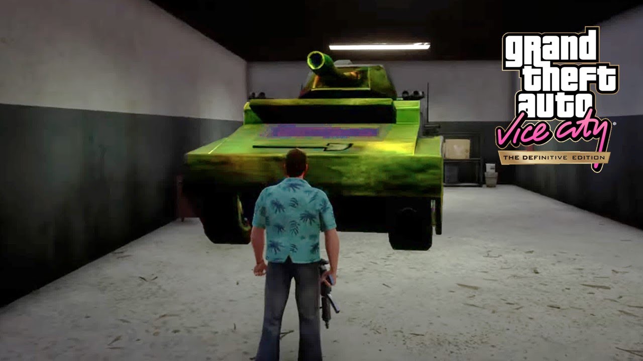 GTA Vice City (The Definitive Edition) - Как получить танк (Rhino)