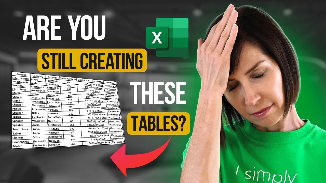 Я вижу ваши таблицы Excel… и меня это беспокоит.