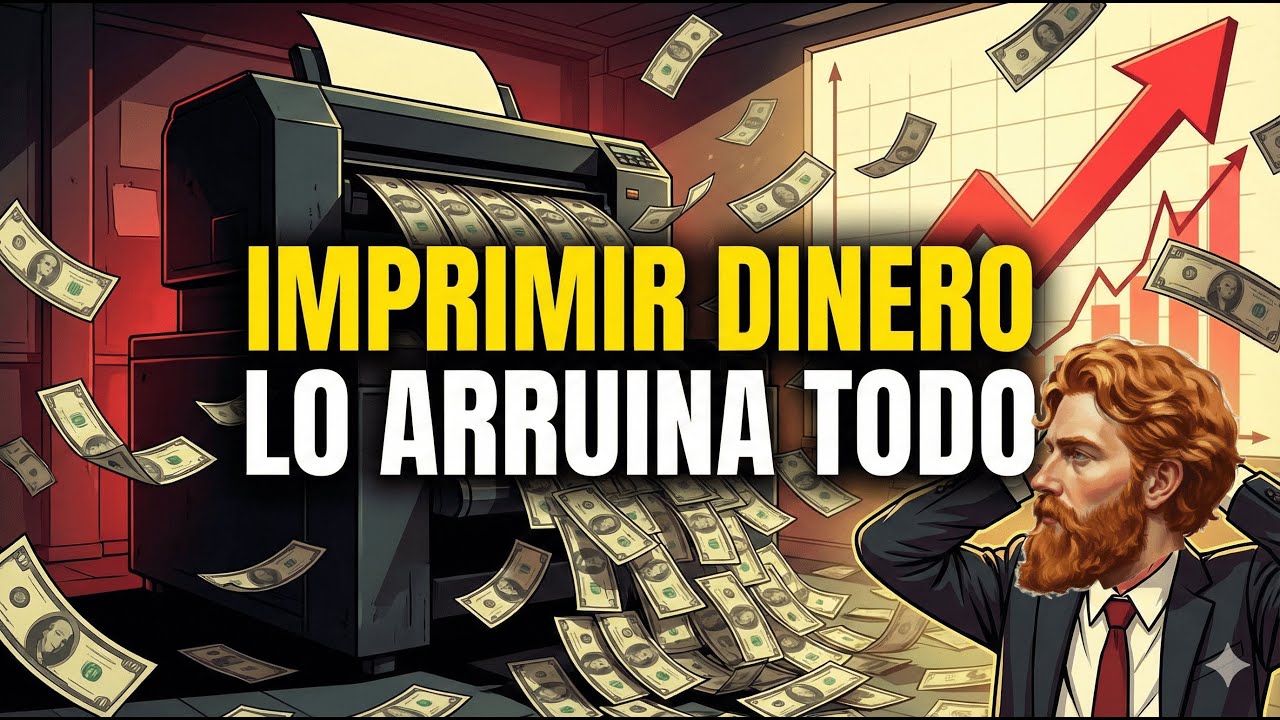 ¿Por qué imprimir dinero NO nos hace ricos? (Para que lo entienda tu abuela)