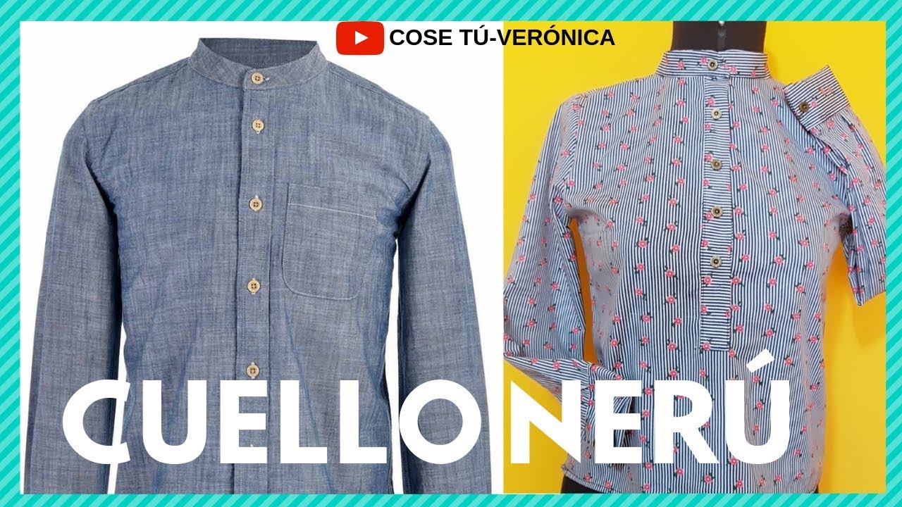 ✂️  CUELLO NERÚ ( patronaje y confección)