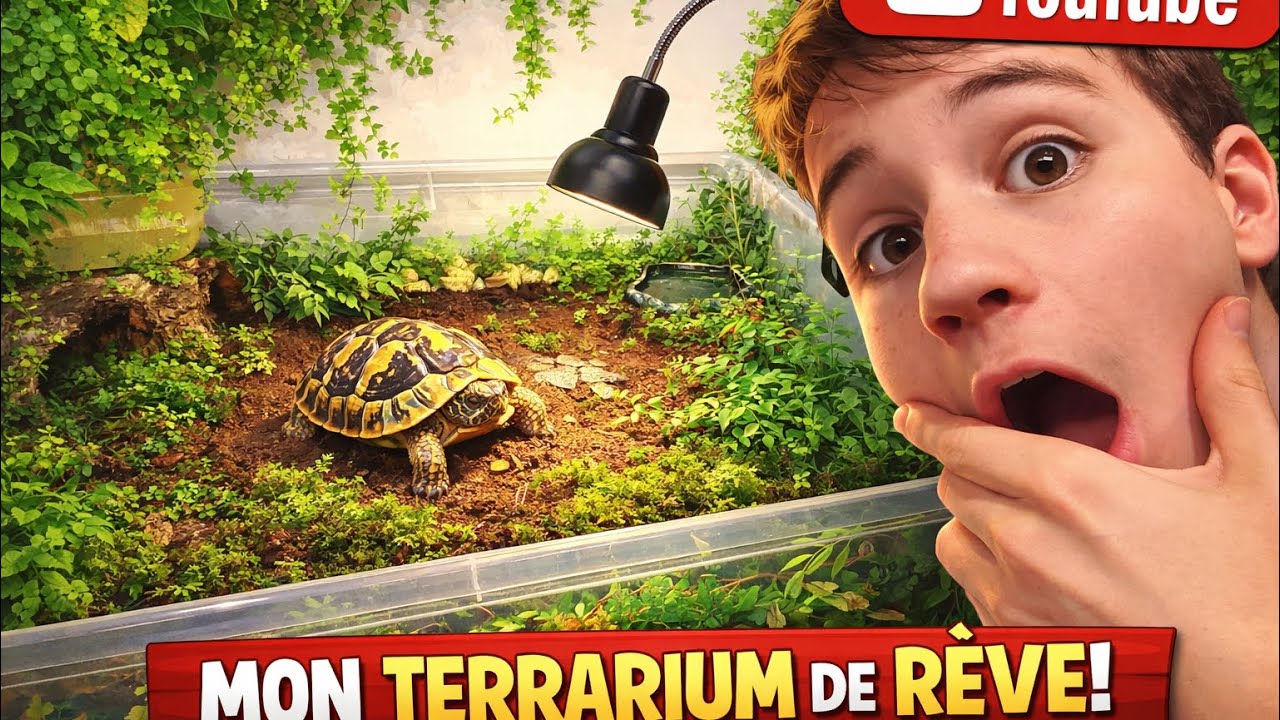 Je change le terrarium de mes Tortue !! 🐢🍀 ￼