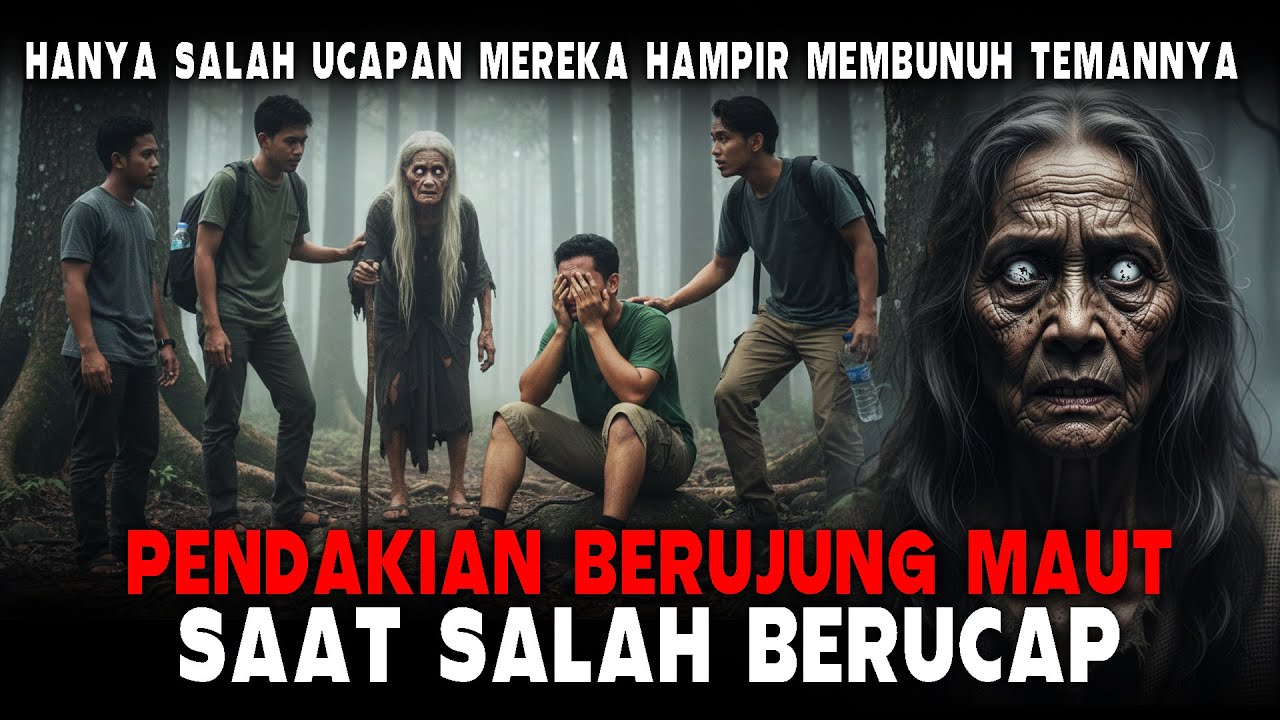 Temanku Tiba Tiba Dicekik || Pendakian Berubah Maut Saat Mereka Mengucap Sesuatu - Cerita Pendakian