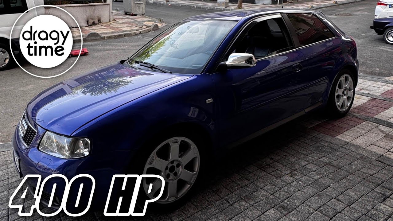 400 HP Audi S3 8L 1.8T Quattro | Acceleration from 100-200 Km/h