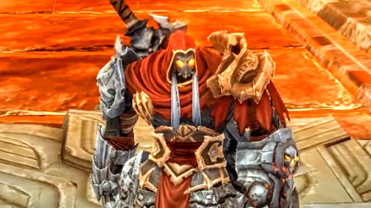 War Kills His Shadow. Archangel Azrael Gives Horseman the Mask of Shadows (Darksiders 1 Fight)