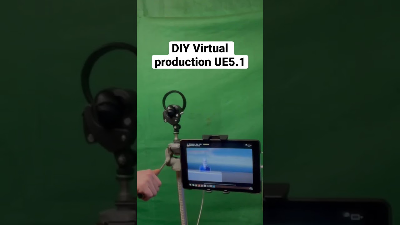 DIY virtual production #diy #unrealengine #camera #vfx #oculusquest