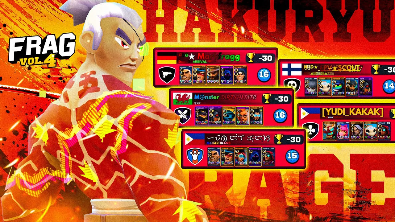 Hakuryu Crushing all Meta 🔥 Frag Pro Shooter Chaos!