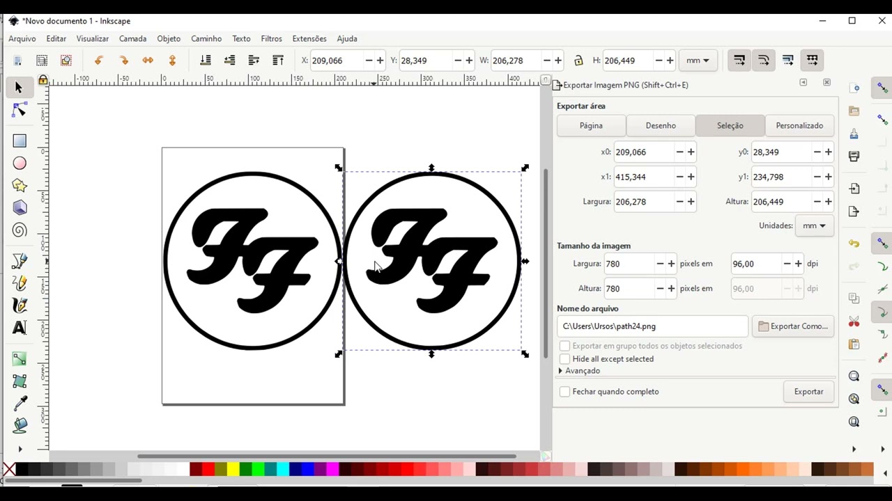 Como Criar Arquivo EPS utilizando o Inkscape para utilizar na sua Plotter de Recorte