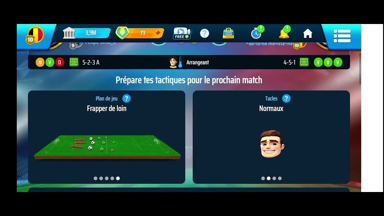Osm battre un 523a contre ataque