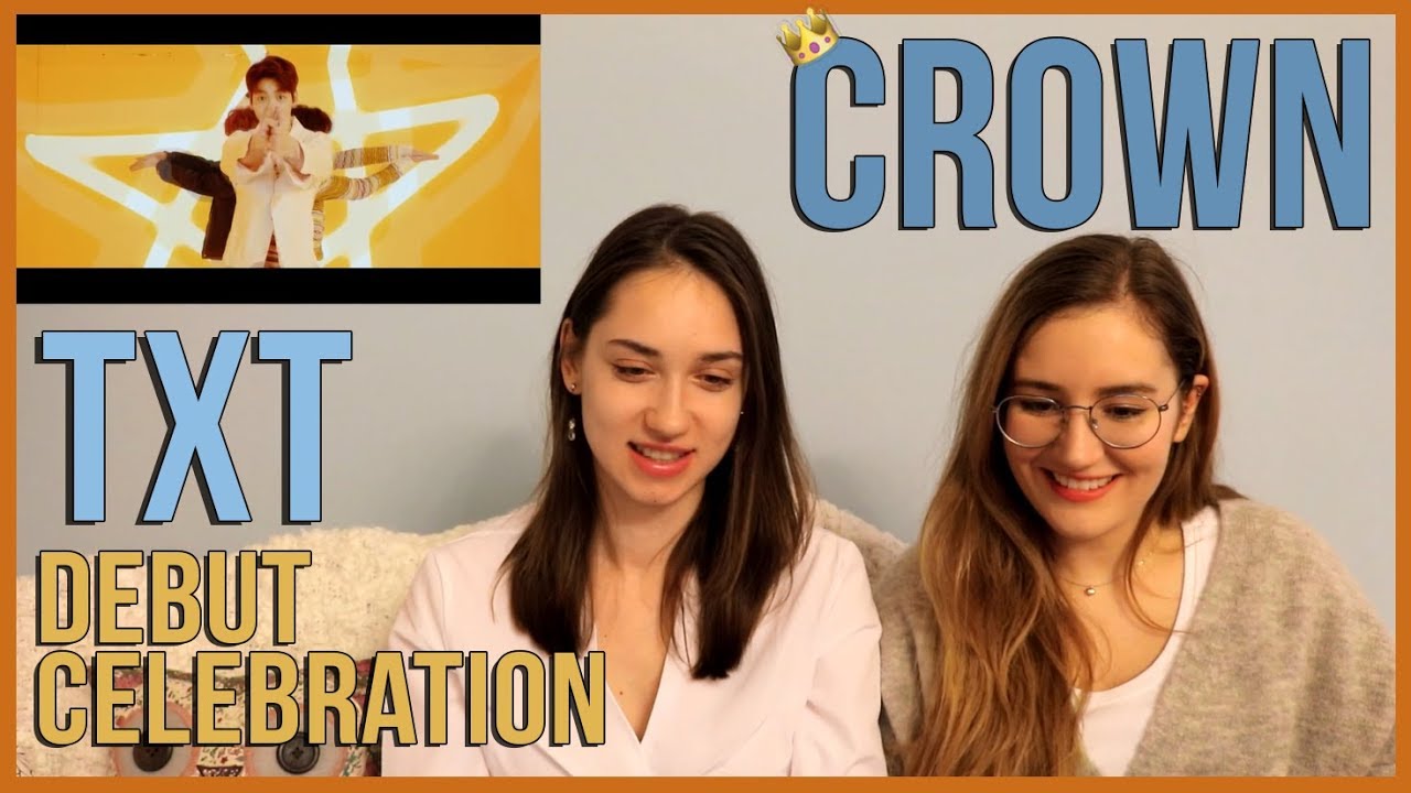 TXT - CROWN MV & DEBUT CELEBRATION REACTION || CUTIES HAVE DEBUTED!