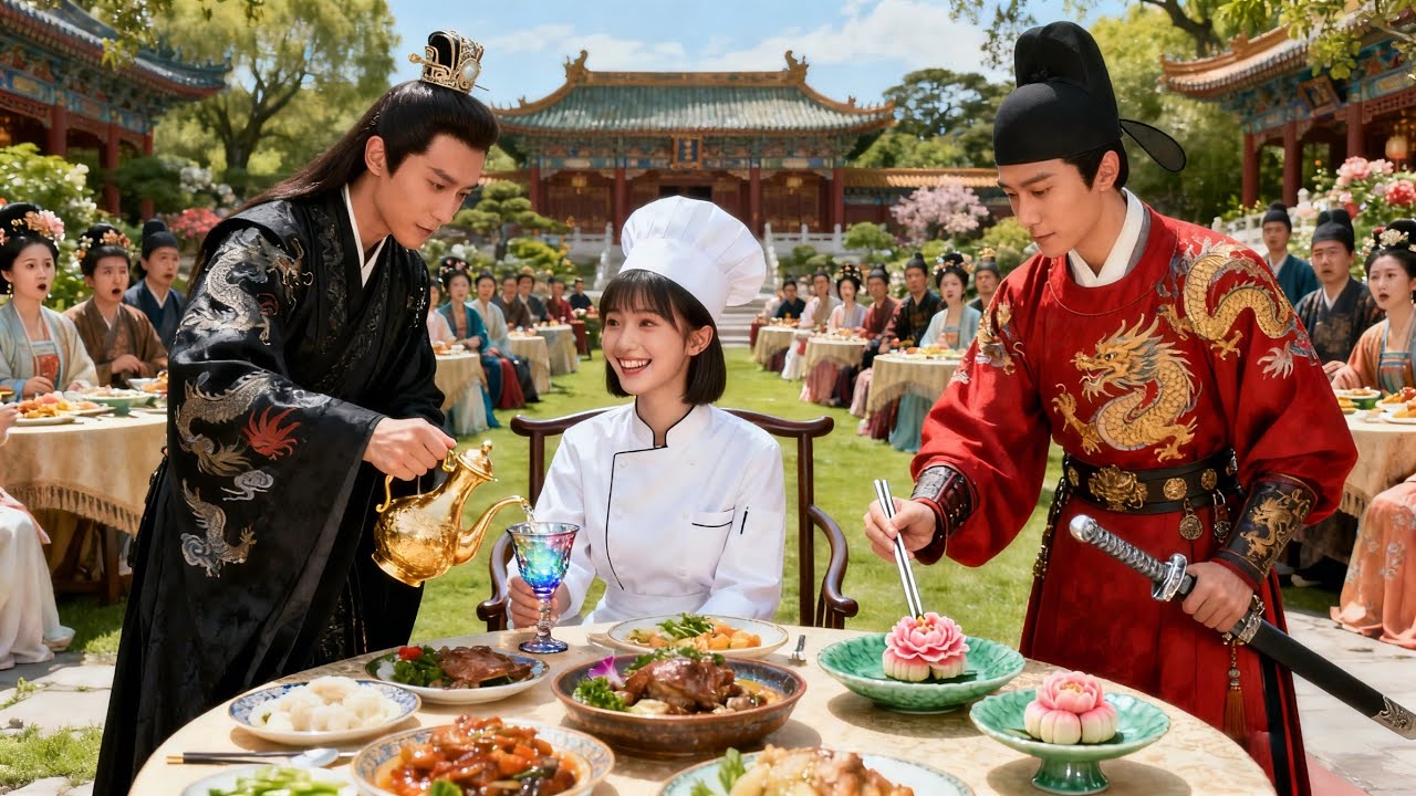 Dia chef modern, jadi selir terbuang—bangkit jadi koki top, dua pria memperebutkannya!#drama
