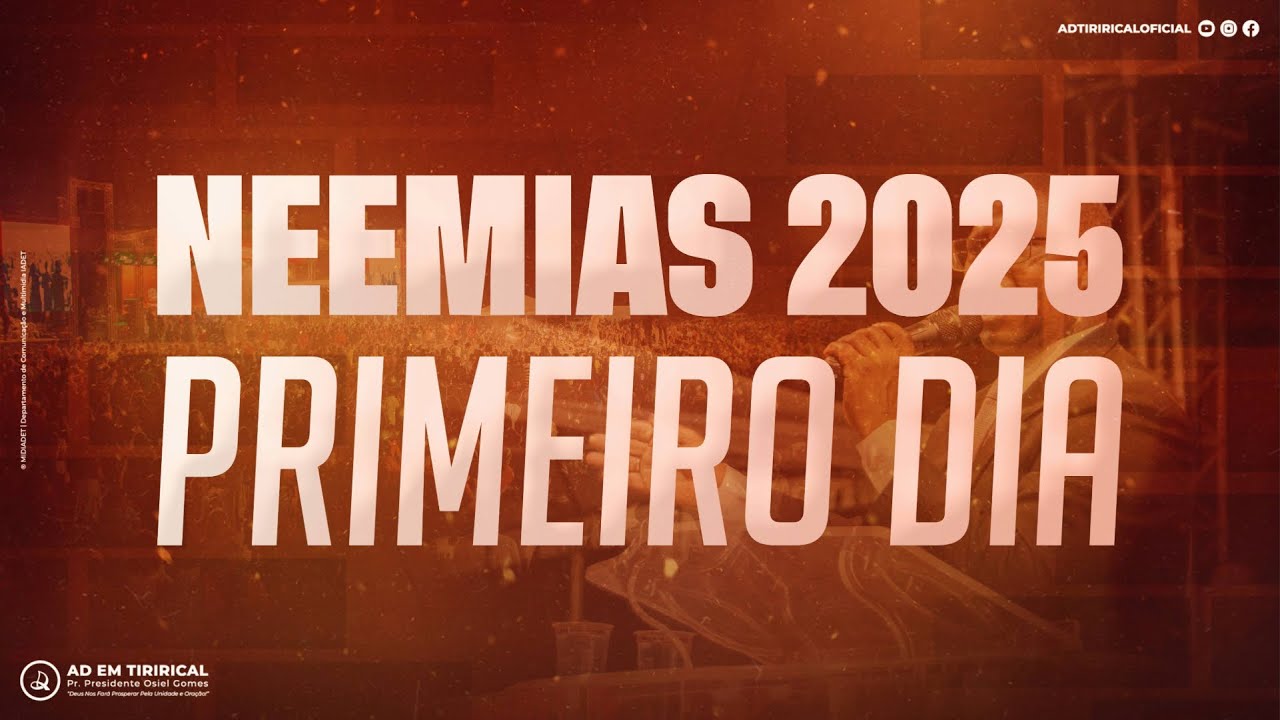 🔥NEEMIAS 2025 - 1&deg; CRUZADA🔥| feat. Pr. Genival Bento, Alice Maciel & Max do Corinho