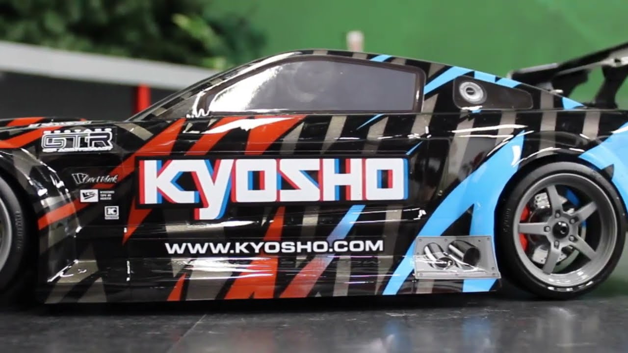 We show you the new Mustang GT-R Drift Edition from Kyosho!
