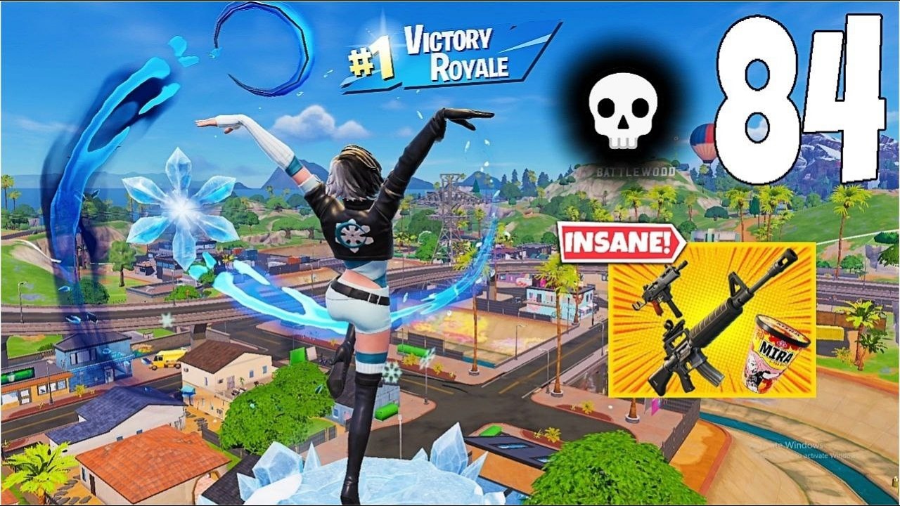 INSANE 84 Kill Win in Fortnite Battle Royale