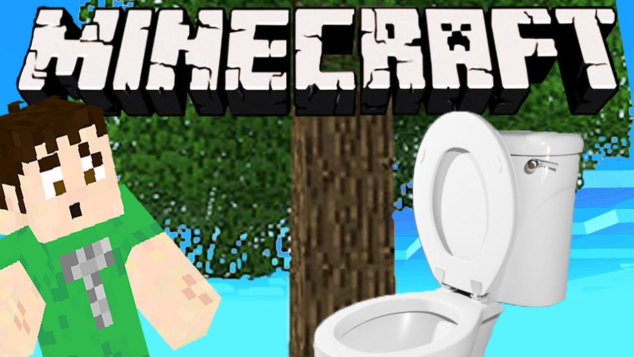 Minecraft - BATHROOM TREE