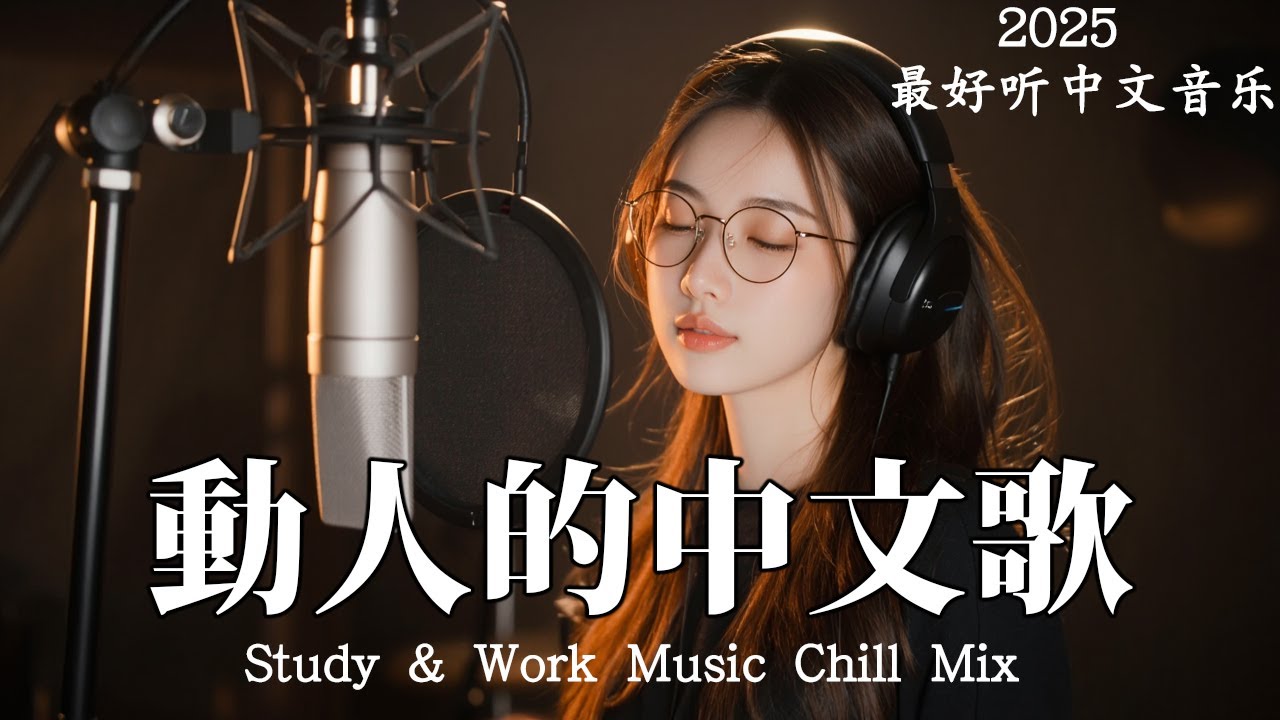 【2025最好聽中文音樂】動人抒情歌單｜讀書、工作與放鬆的絕佳音樂｜Study & Work Music Chill Mix | #BGM #專注讀書 #放鬆工作 #工作音樂 #情歌 #中文