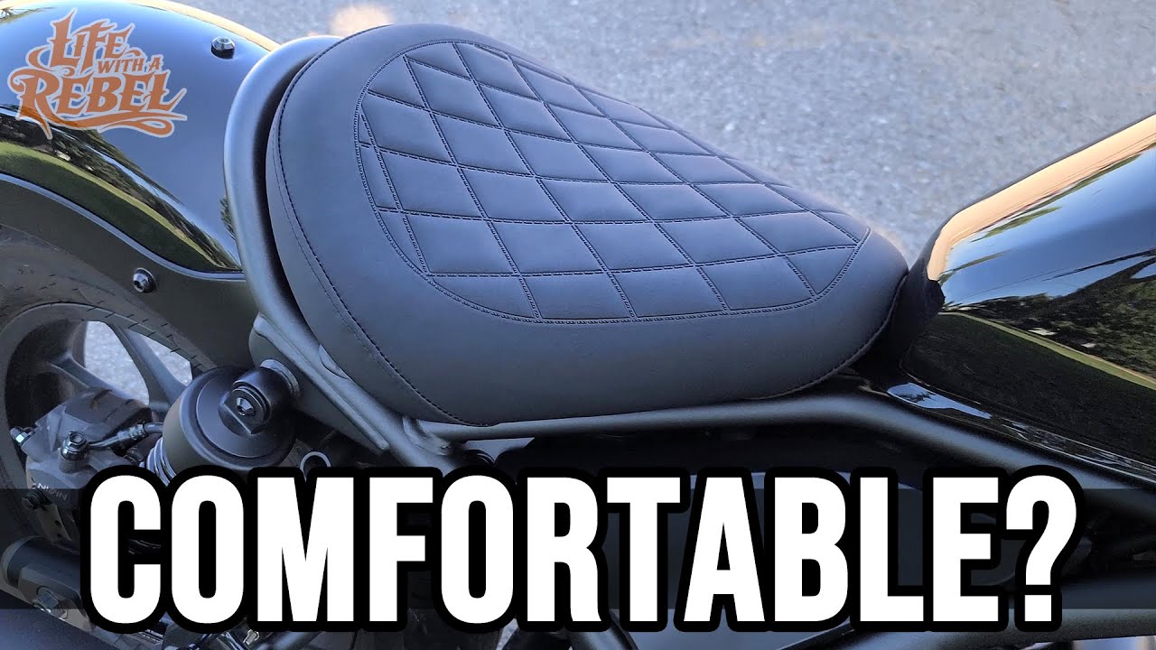 Бюджетное обновление сиденья для Honda Rebel 300 и 500 – обзор Wolfline