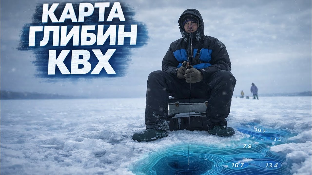 РИБАЛКА НА КИЇВСЬКОМУ МОРІ😱. ОБЗОР КАРТИ ГЛИБИН В ТЕЛЕФОНІ‼️