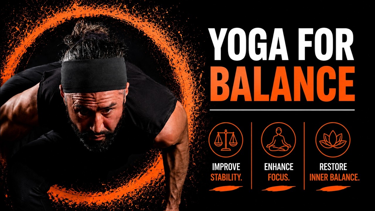 Slow Flow Yoga for Balance - 35-Min Vinyasa Practice to Build Focus | Yoga with Sheehan